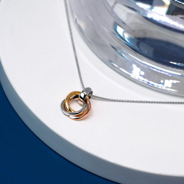 Bevel Trilogy Necklace